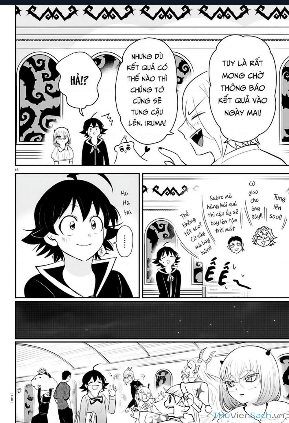 Truyện Tranh Chào Mừng Cậu Đến Trường Iruma-Kun trang 7
