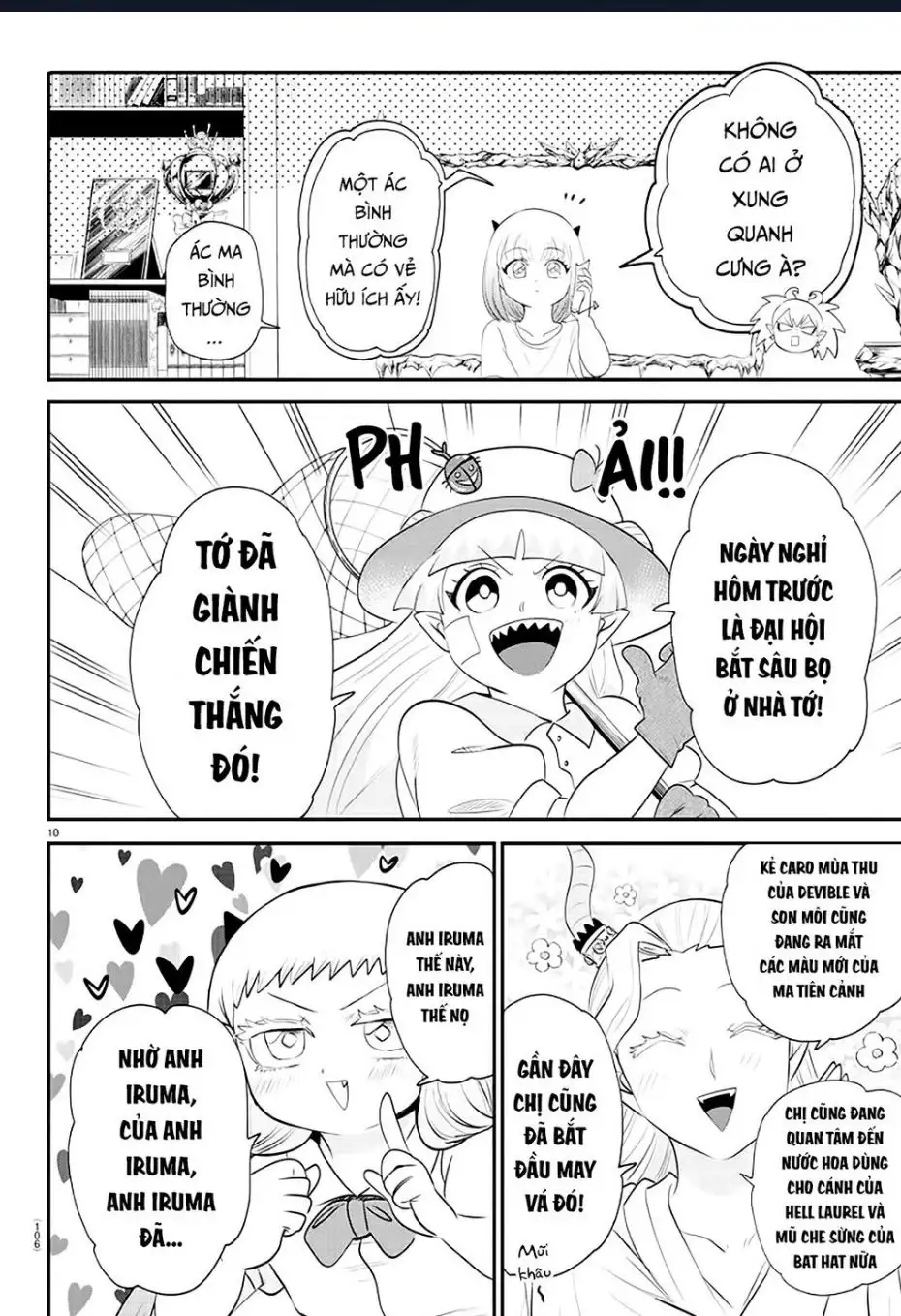 Truyện Tranh Chào Mừng Cậu Đến Trường Iruma-Kun trang 7