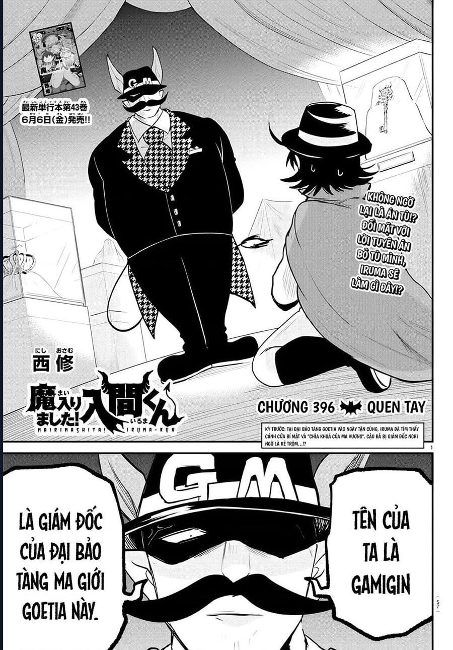 Truyện Tranh Chào Mừng Cậu Đến Trường Iruma-Kun trang 7