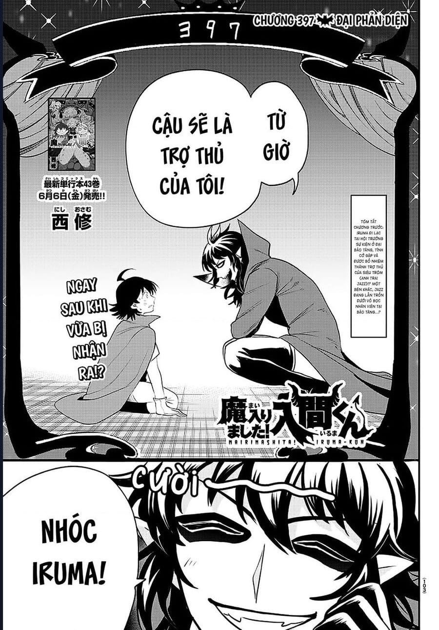 Truyện Tranh Chào Mừng Cậu Đến Trường Iruma-Kun trang 7