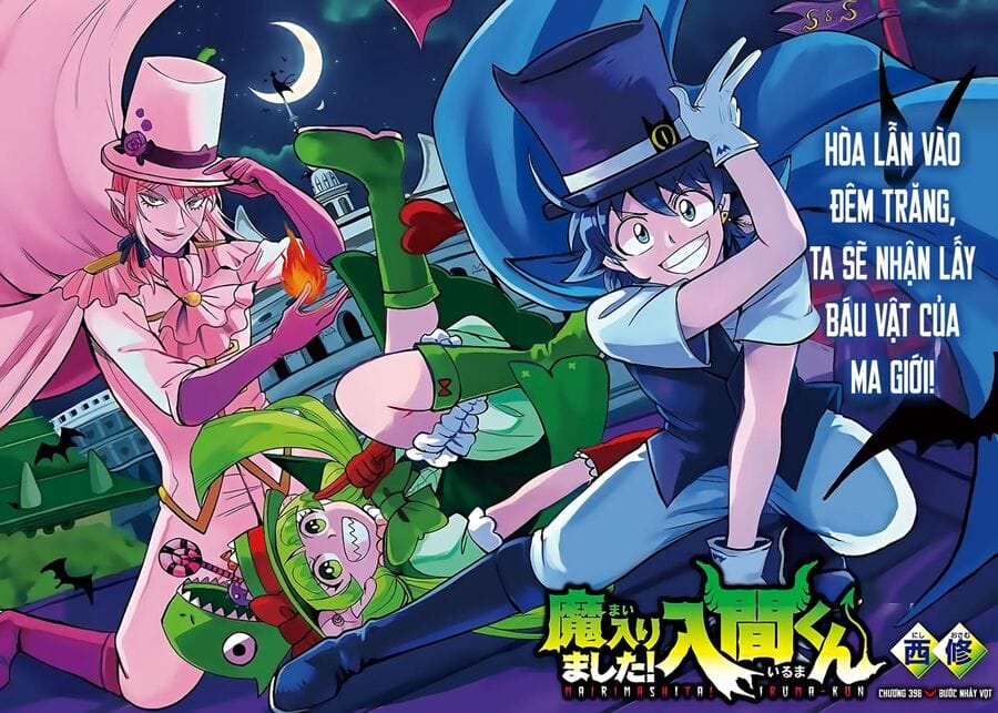 Truyện Tranh Chào Mừng Cậu Đến Trường Iruma-Kun trang 7