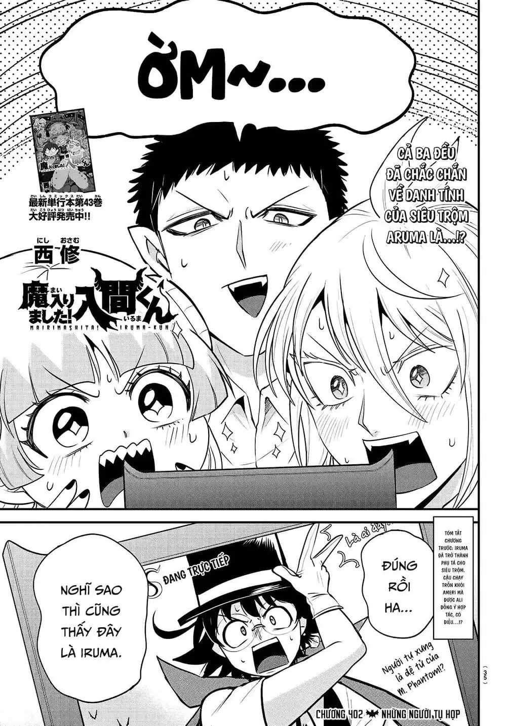 Truyện Tranh Chào Mừng Cậu Đến Trường Iruma-Kun trang 7