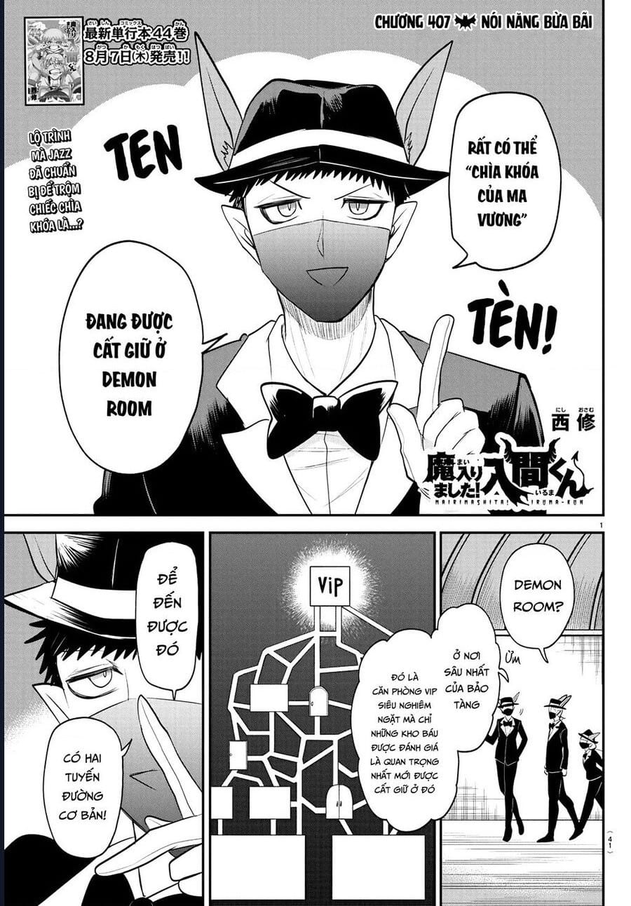 Truyện Tranh Chào Mừng Cậu Đến Trường Iruma-Kun trang 7