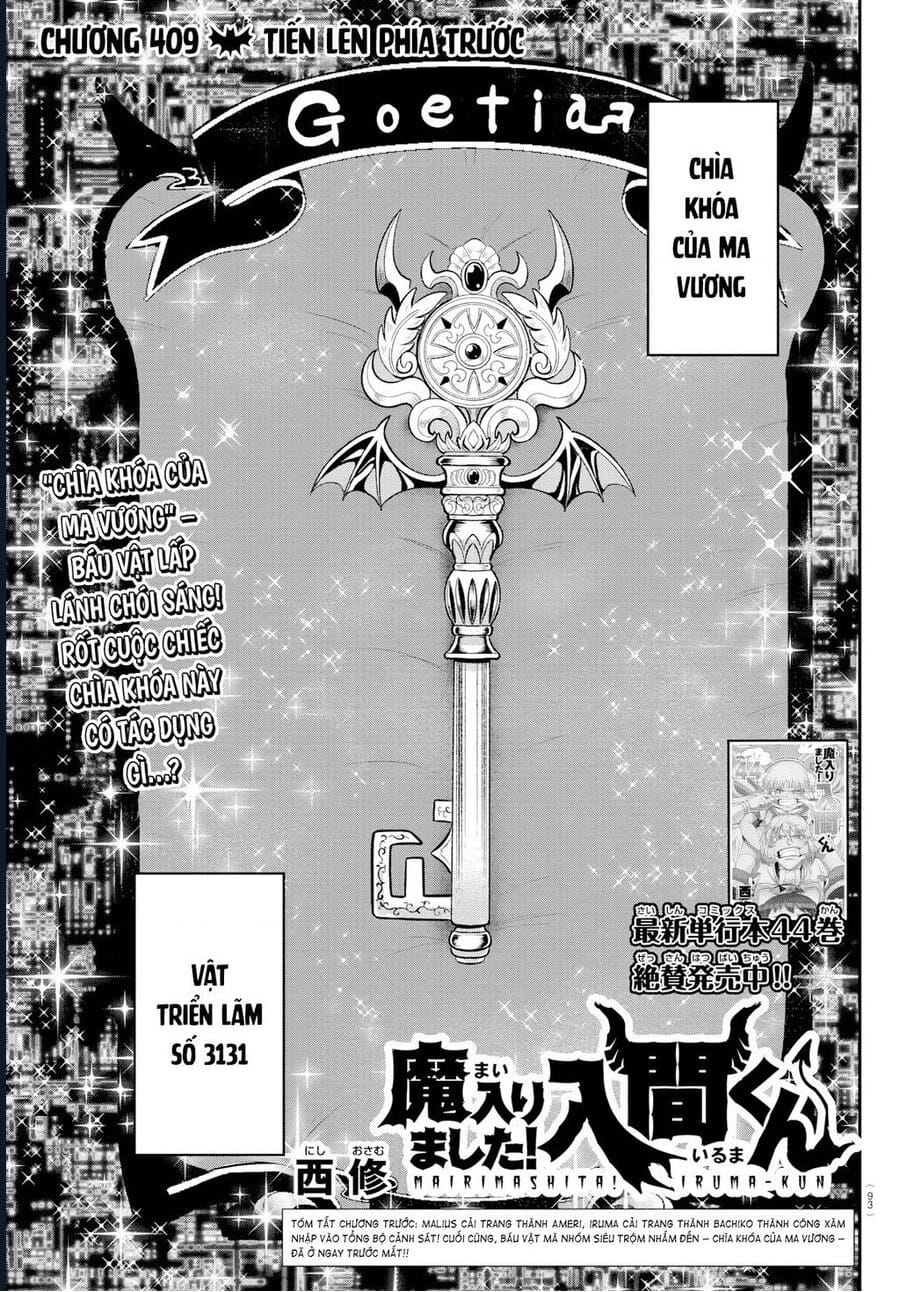 Truyện Tranh Chào Mừng Cậu Đến Trường Iruma-Kun trang 7