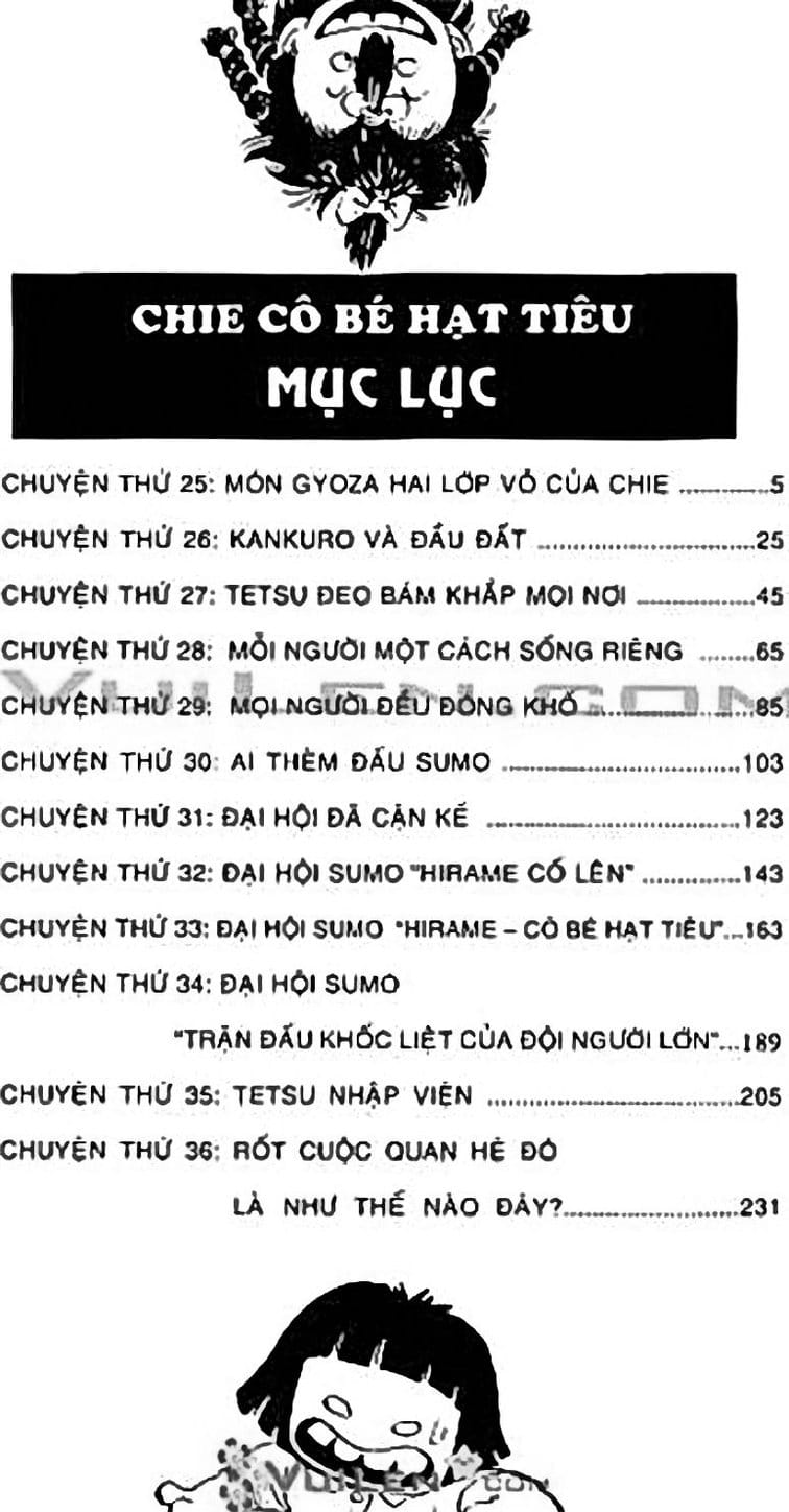Truyện Tranh Chie - Cô Bé Hạt Tiêu trang 2