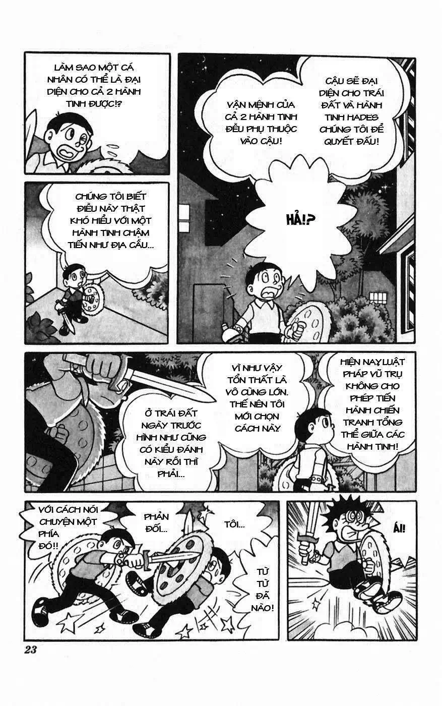 Truyện Tranh Chiến Tranh Vũ Trụ - Nobita No Little Star Wars trang 5