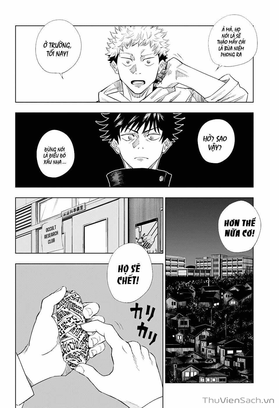 Truyện Tranh Chú Thuật Hồi Chiến - Jujutsu Kaisen trang 5