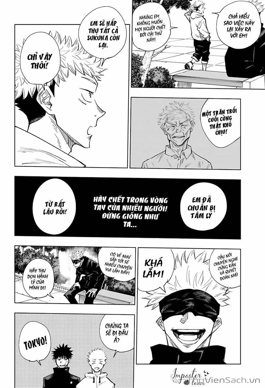 Truyện Tranh Chú Thuật Hồi Chiến - Jujutsu Kaisen trang 5