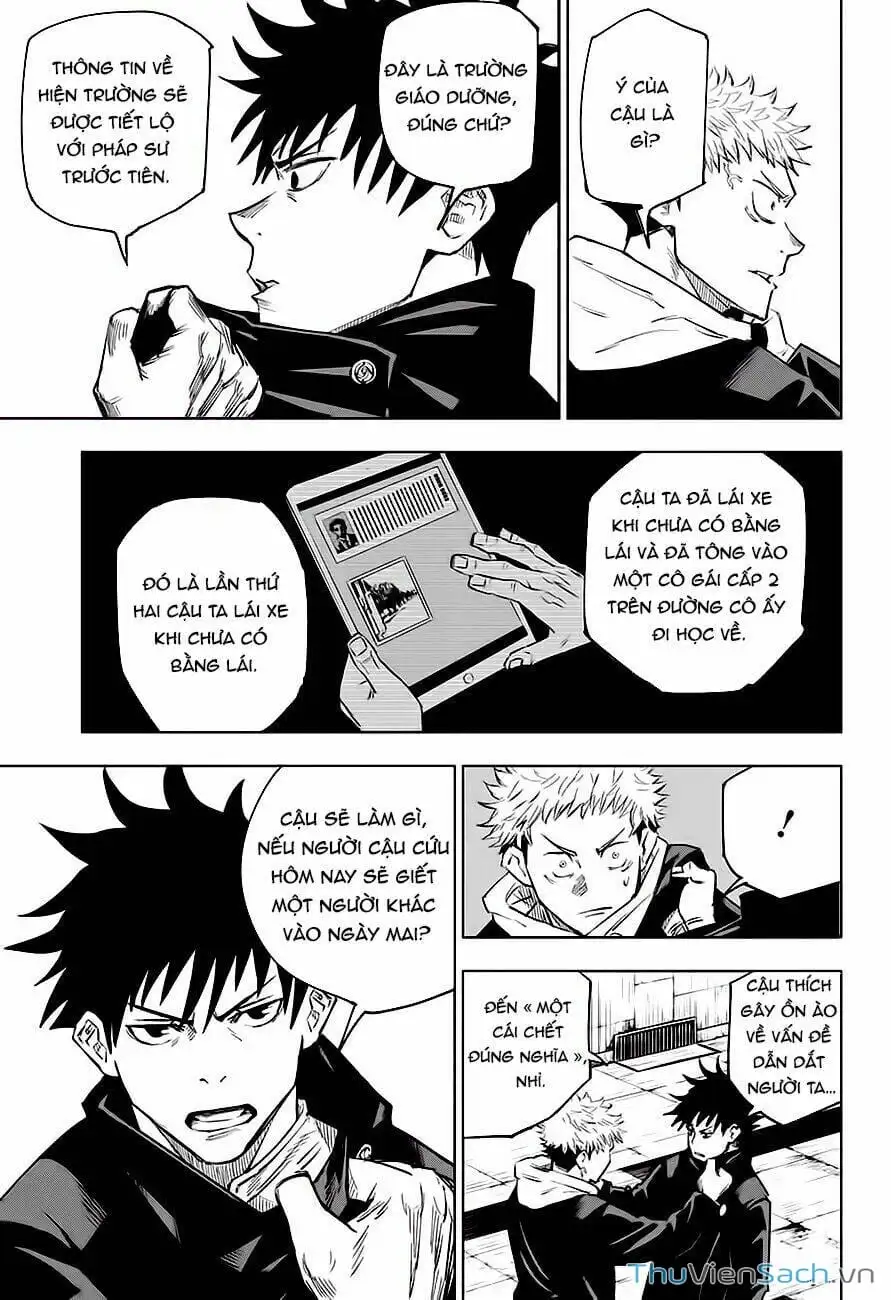 Truyện Tranh Chú Thuật Hồi Chiến - Jujutsu Kaisen trang 5
