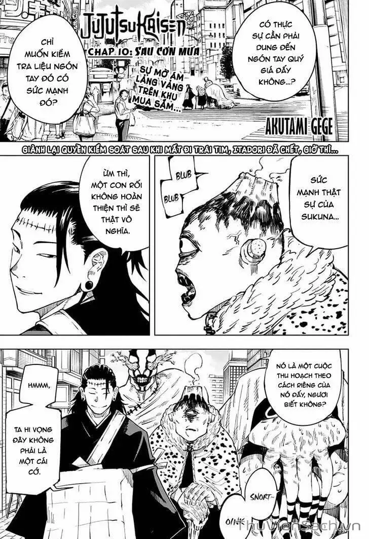 Truyện Tranh Chú Thuật Hồi Chiến - Jujutsu Kaisen trang 5