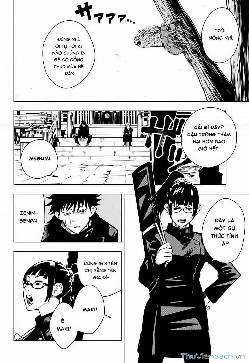 Truyện Tranh Chú Thuật Hồi Chiến - Jujutsu Kaisen trang 5