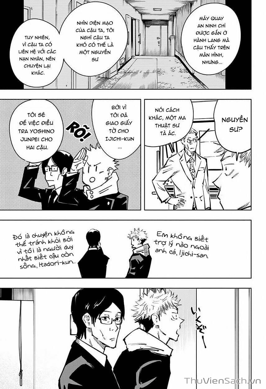 Truyện Tranh Chú Thuật Hồi Chiến - Jujutsu Kaisen trang 5