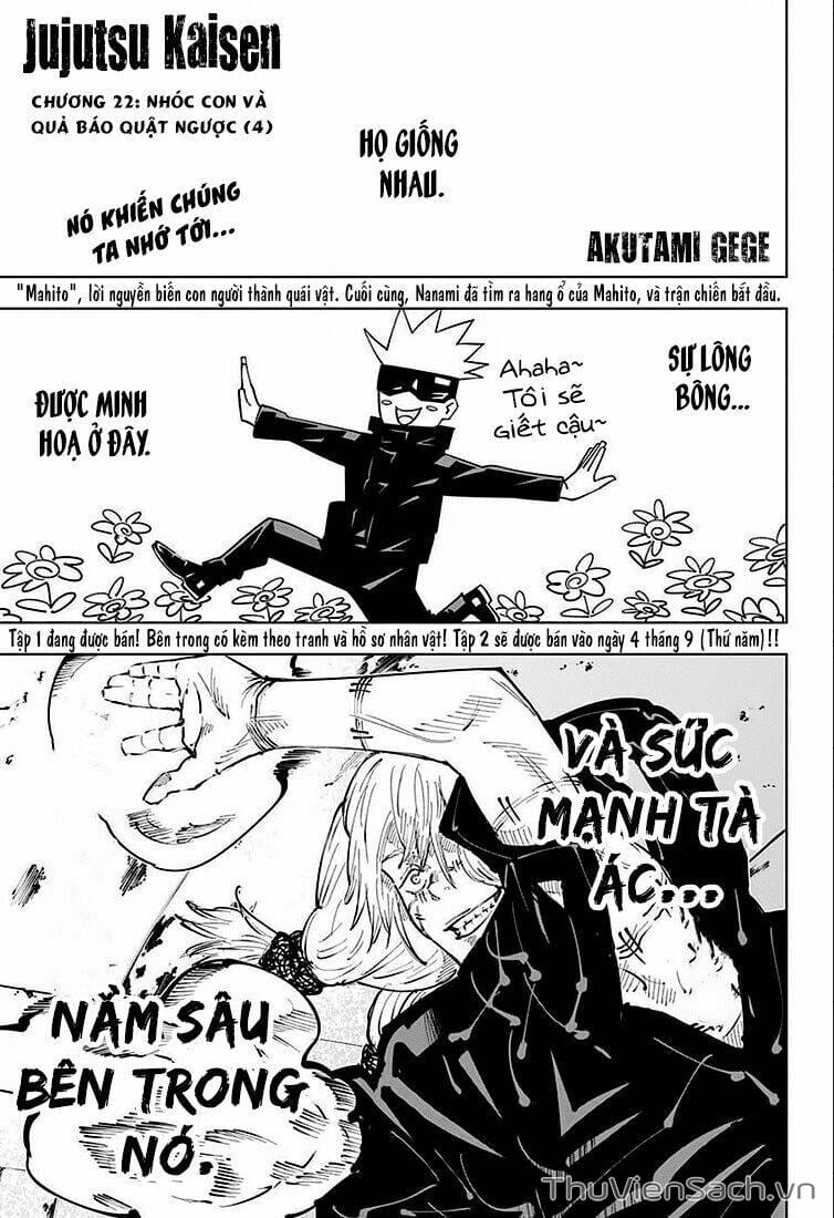 Truyện Tranh Chú Thuật Hồi Chiến - Jujutsu Kaisen trang 5