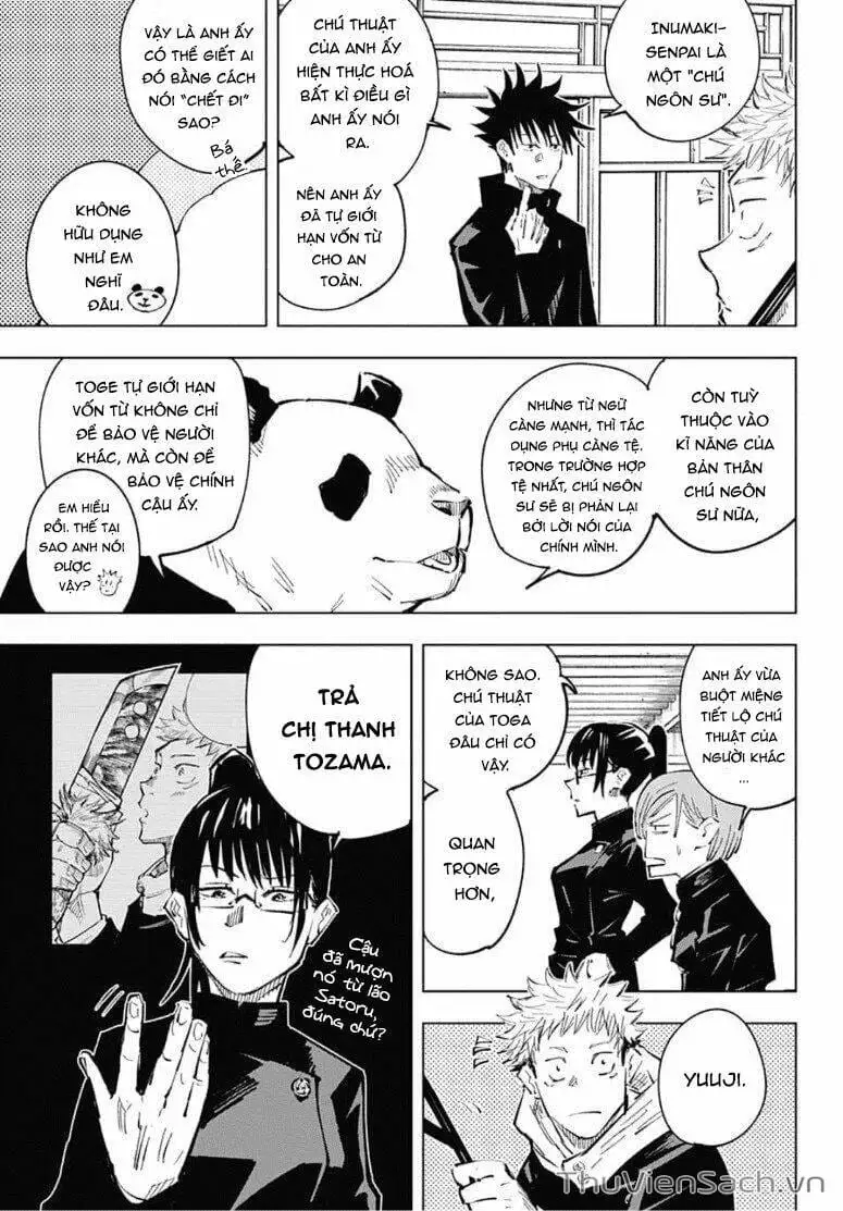 Truyện Tranh Chú Thuật Hồi Chiến - Jujutsu Kaisen trang 5