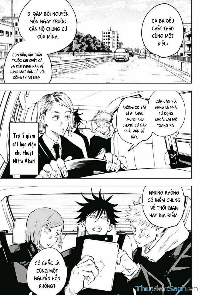 Truyện Tranh Chú Thuật Hồi Chiến - Jujutsu Kaisen trang 5