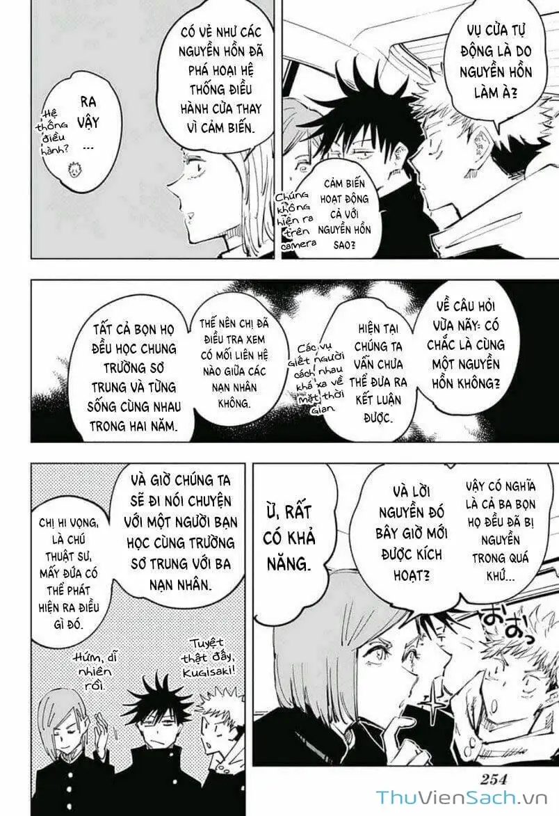 Truyện Tranh Chú Thuật Hồi Chiến - Jujutsu Kaisen trang 5