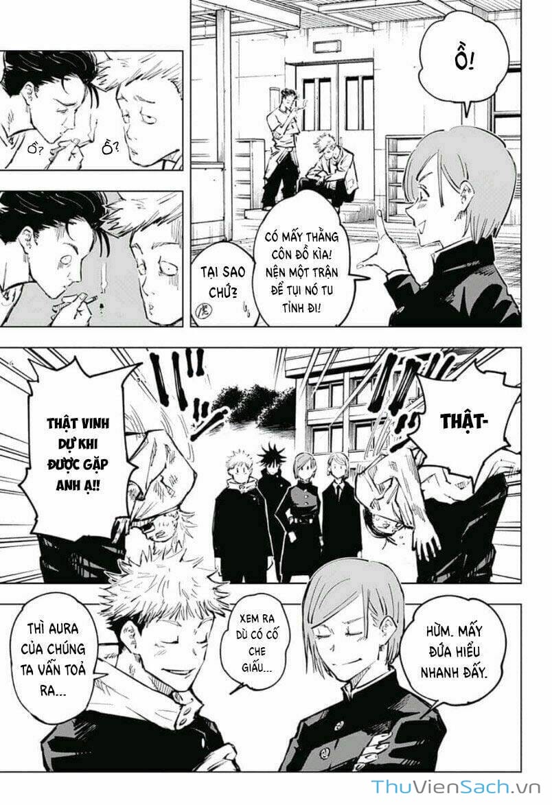 Truyện Tranh Chú Thuật Hồi Chiến - Jujutsu Kaisen trang 5