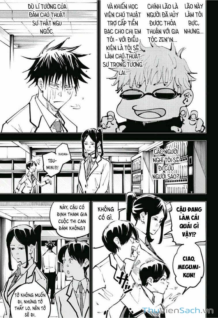 Truyện Tranh Chú Thuật Hồi Chiến - Jujutsu Kaisen trang 5