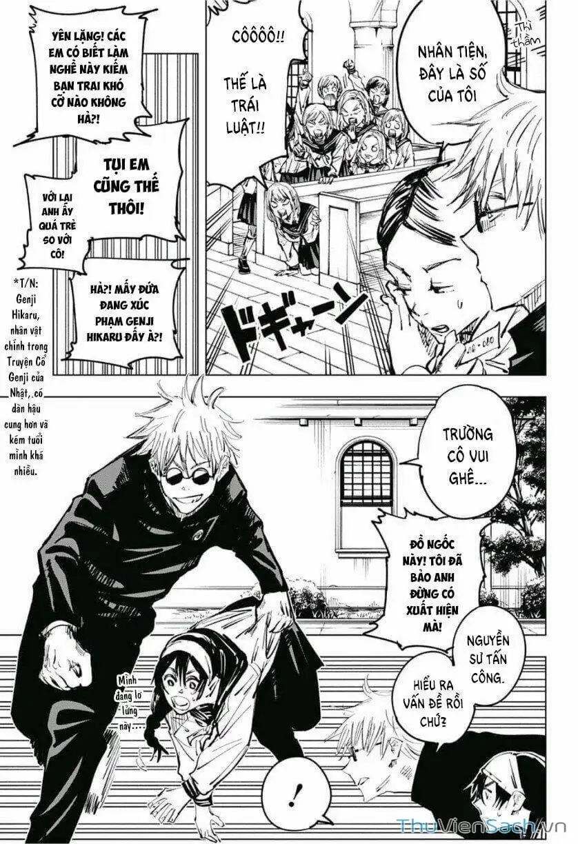 Truyện Tranh Chú Thuật Hồi Chiến - Jujutsu Kaisen trang 5