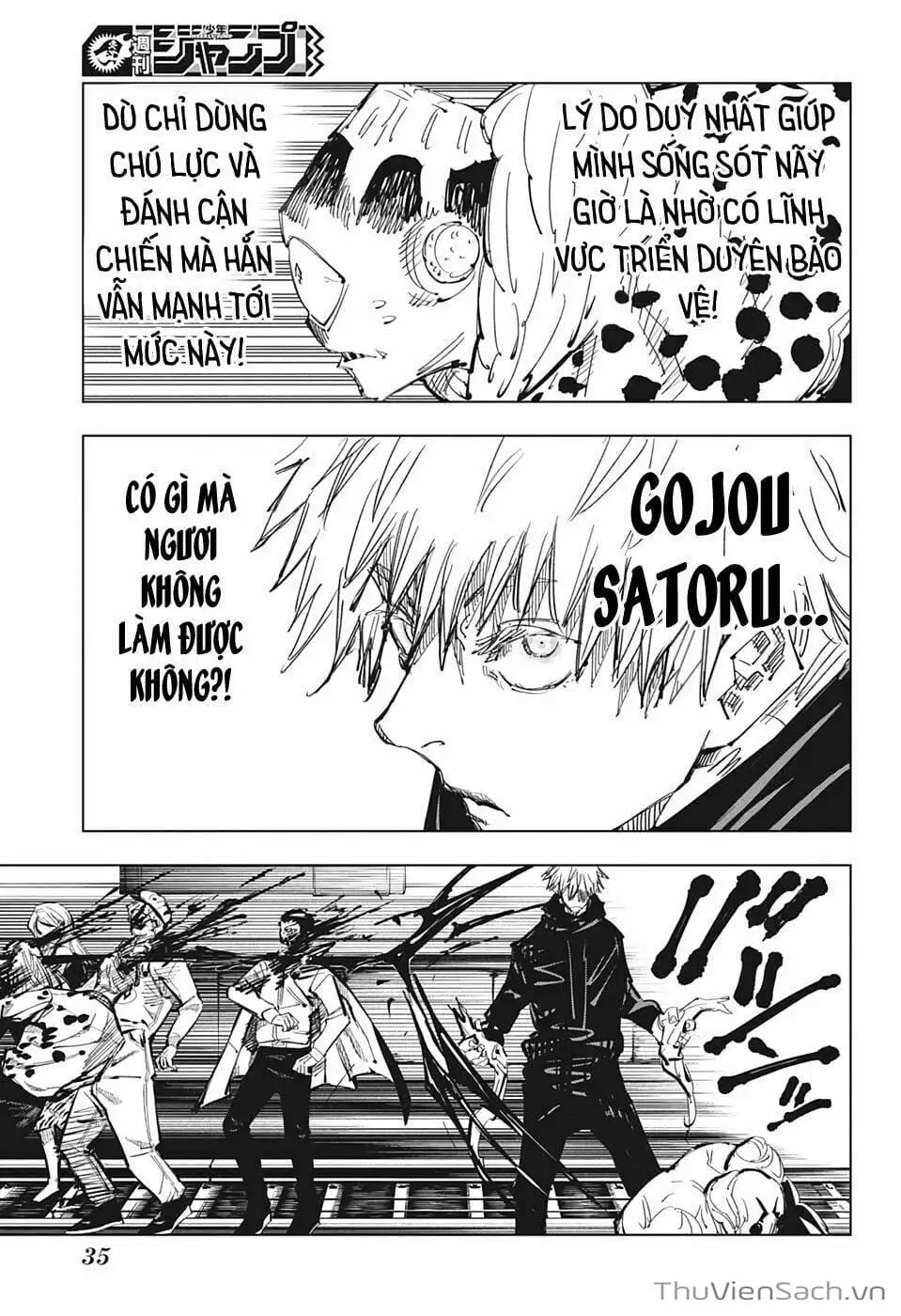 Truyện Tranh Chú Thuật Hồi Chiến - Jujutsu Kaisen trang 5