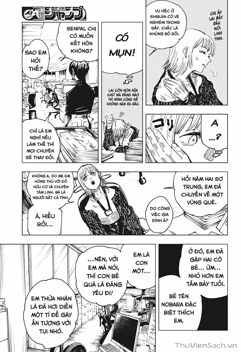 Truyện Tranh Chú Thuật Hồi Chiến - Jujutsu Kaisen trang 5