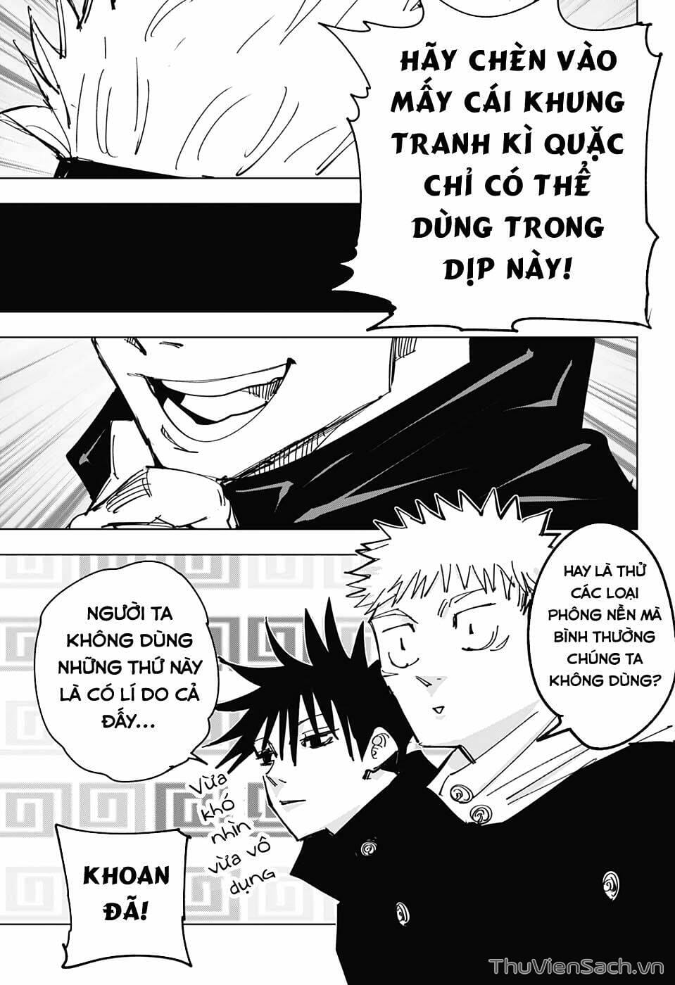 Truyện Tranh Chú Thuật Hồi Chiến - Jujutsu Kaisen trang 5