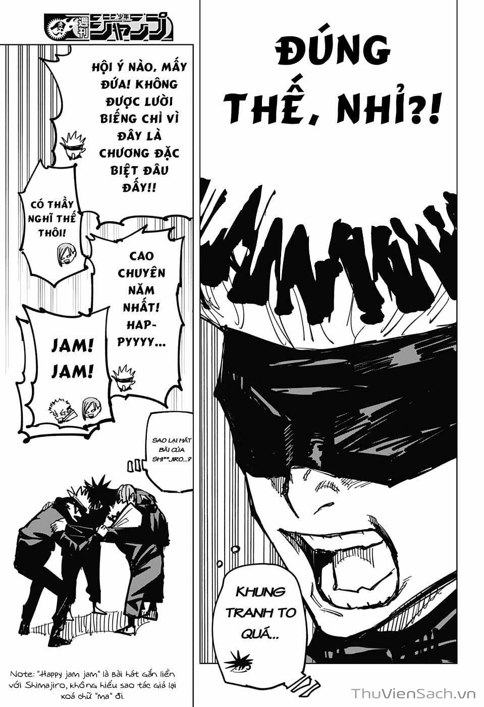 Truyện Tranh Chú Thuật Hồi Chiến - Jujutsu Kaisen trang 5