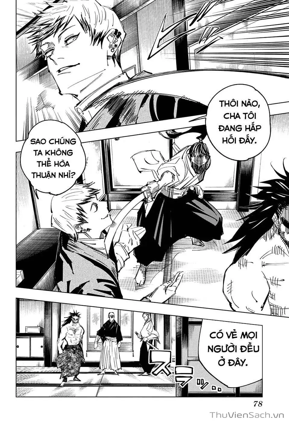 Truyện Tranh Chú Thuật Hồi Chiến - Jujutsu Kaisen trang 5