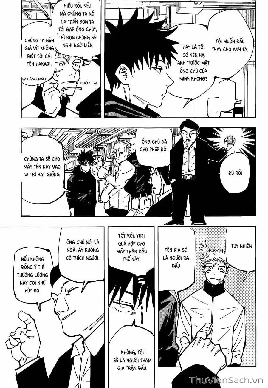 Truyện Tranh Chú Thuật Hồi Chiến - Jujutsu Kaisen trang 5