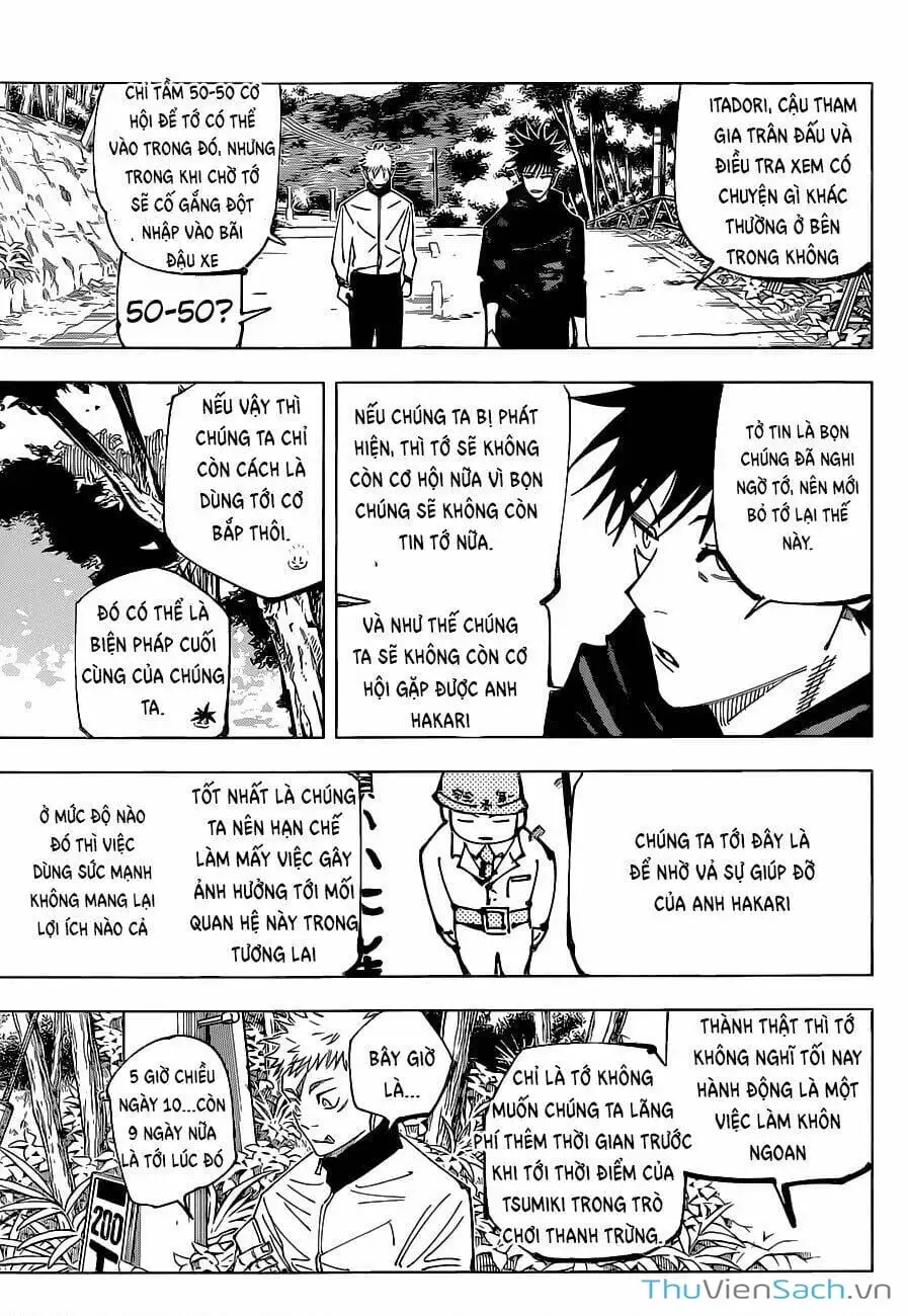 Truyện Tranh Chú Thuật Hồi Chiến - Jujutsu Kaisen trang 5