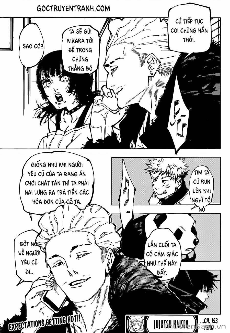 Truyện Tranh Chú Thuật Hồi Chiến - Jujutsu Kaisen trang 5