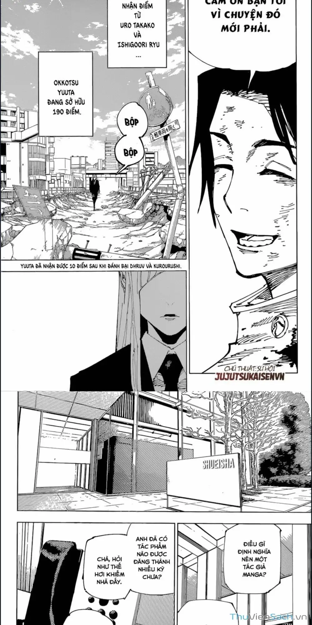Truyện Tranh Chú Thuật Hồi Chiến - Jujutsu Kaisen trang 5