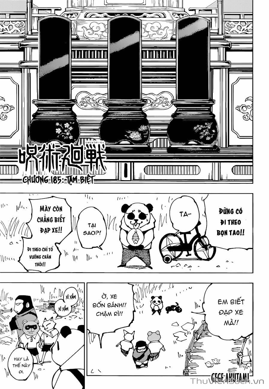 Truyện Tranh Chú Thuật Hồi Chiến - Jujutsu Kaisen trang 5