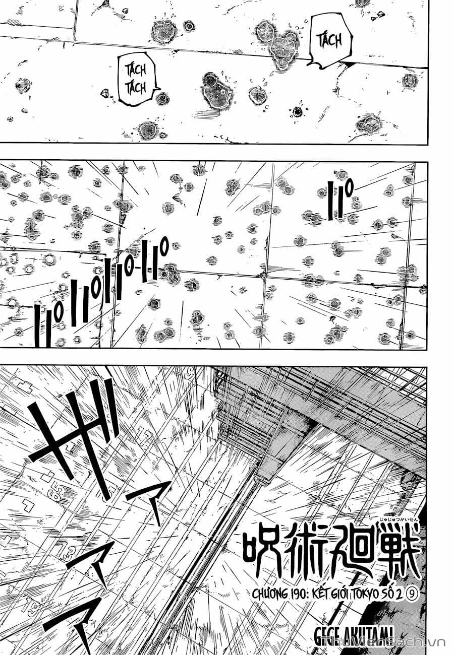 Truyện Tranh Chú Thuật Hồi Chiến - Jujutsu Kaisen trang 5