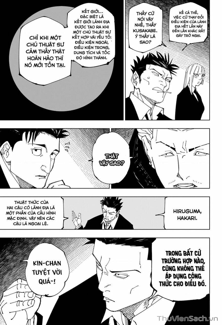 Truyện Tranh Chú Thuật Hồi Chiến - Jujutsu Kaisen trang 5