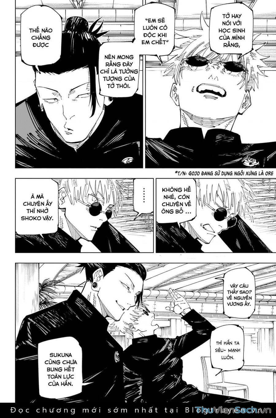 Truyện Tranh Chú Thuật Hồi Chiến - Jujutsu Kaisen trang 5