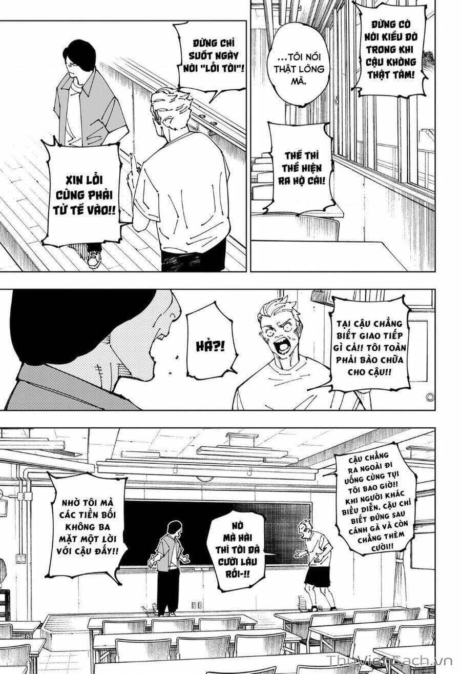 Truyện Tranh Chú Thuật Hồi Chiến - Jujutsu Kaisen trang 5