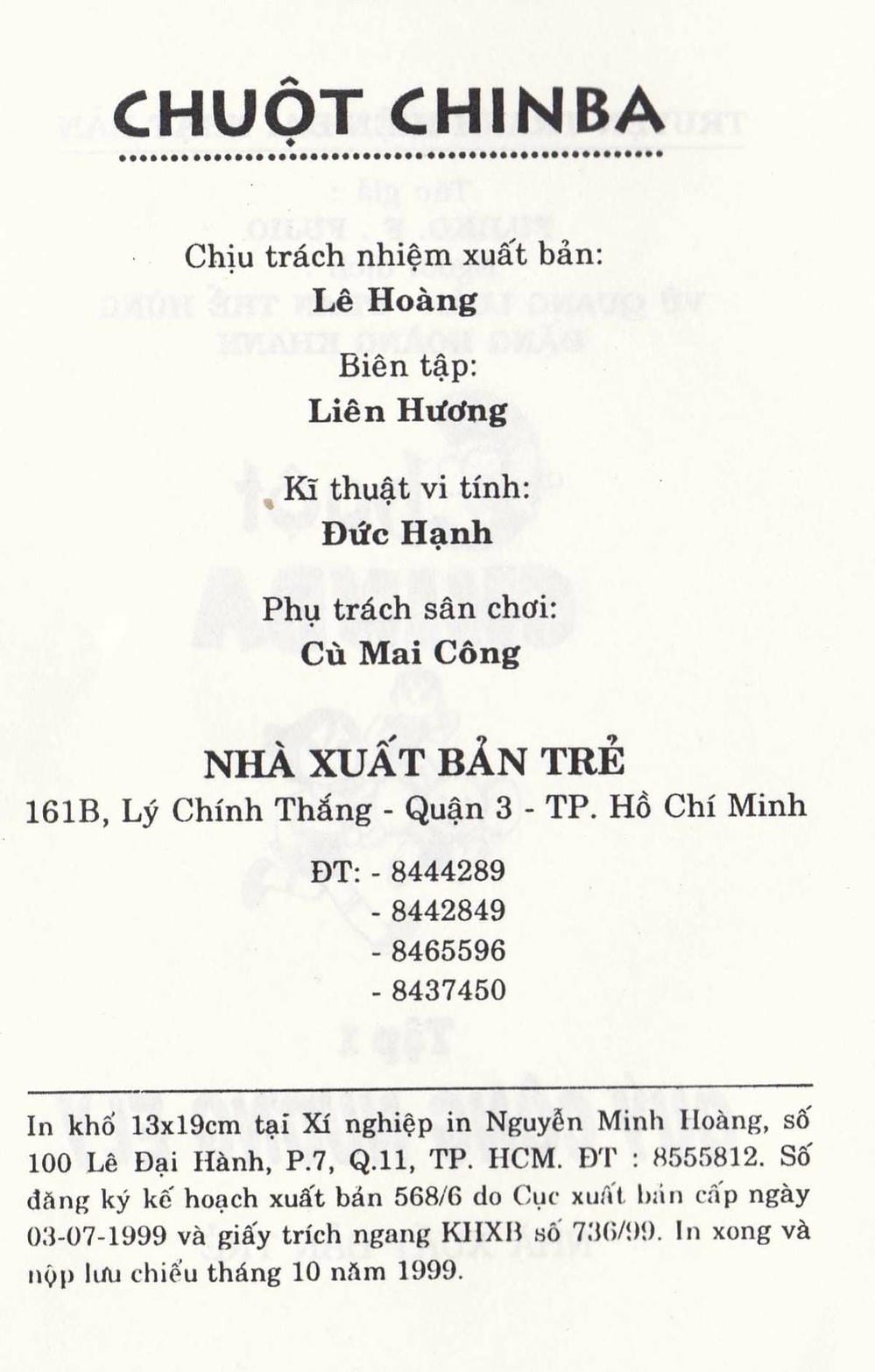 Truyện Tranh Chuột Chinpui - Doraemon trang 4