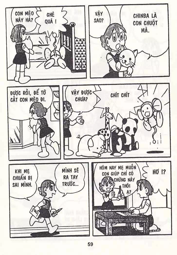 Truyện Tranh Chuột Chinpui - Doraemon trang 4