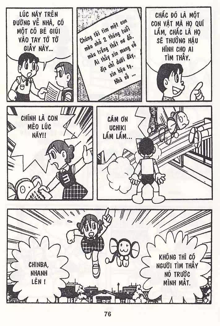 Truyện Tranh Chuột Chinpui - Doraemon trang 4