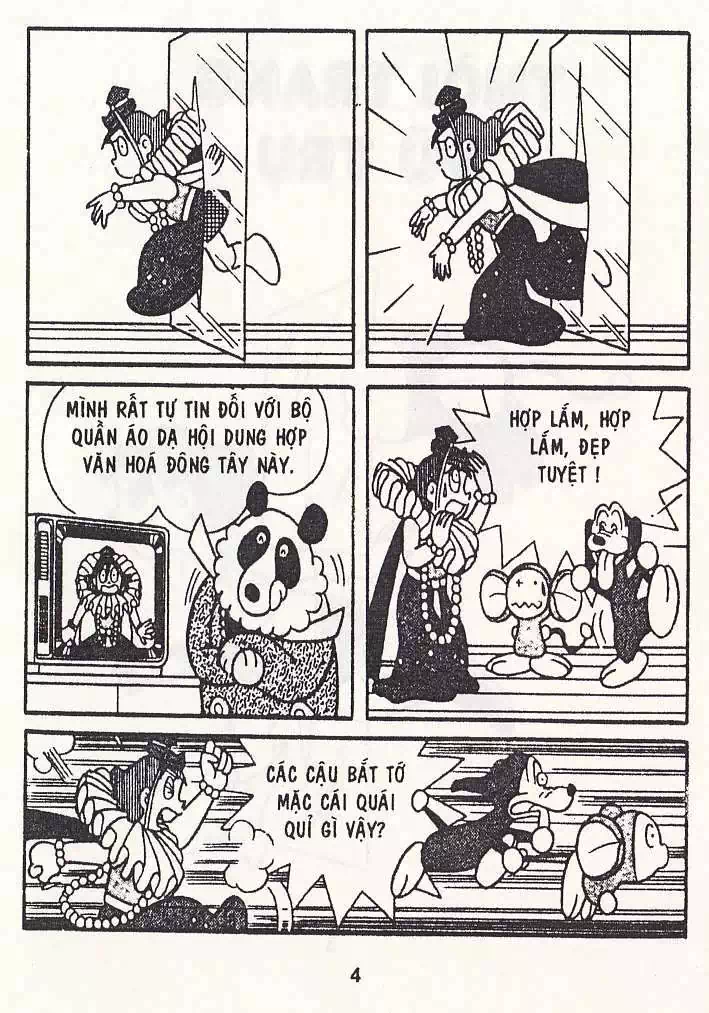 Truyện Tranh Chuột Chinpui - Doraemon trang 4