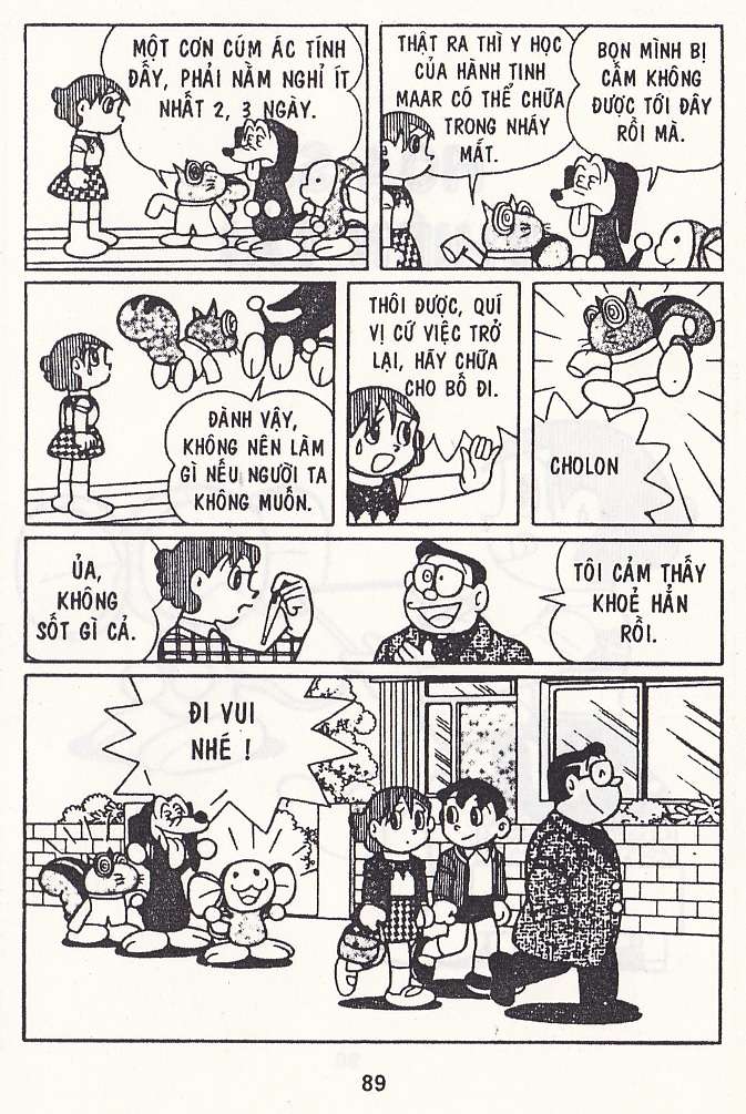 Truyện Tranh Chuột Chinpui - Doraemon trang 4