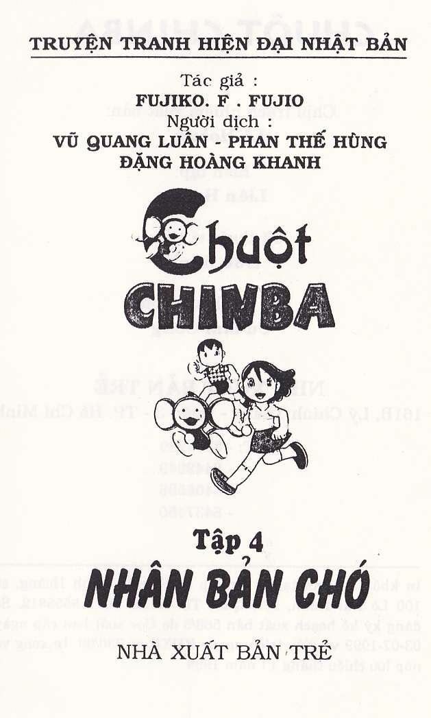 Truyện Tranh Chuột Chinpui - Doraemon trang 4