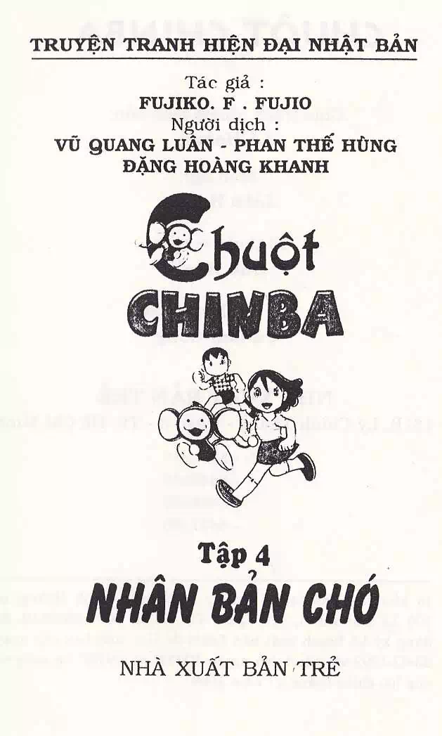 Truyện Tranh Chuột Chinpui - Doraemon trang 4