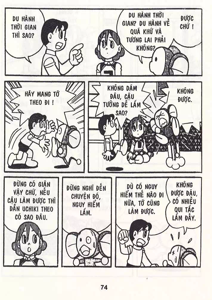 Truyện Tranh Chuột Chinpui - Doraemon trang 4