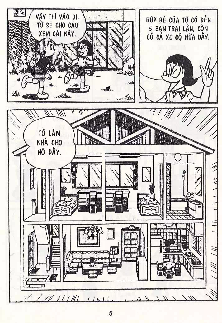 Truyện Tranh Chuột Chinpui - Doraemon trang 4