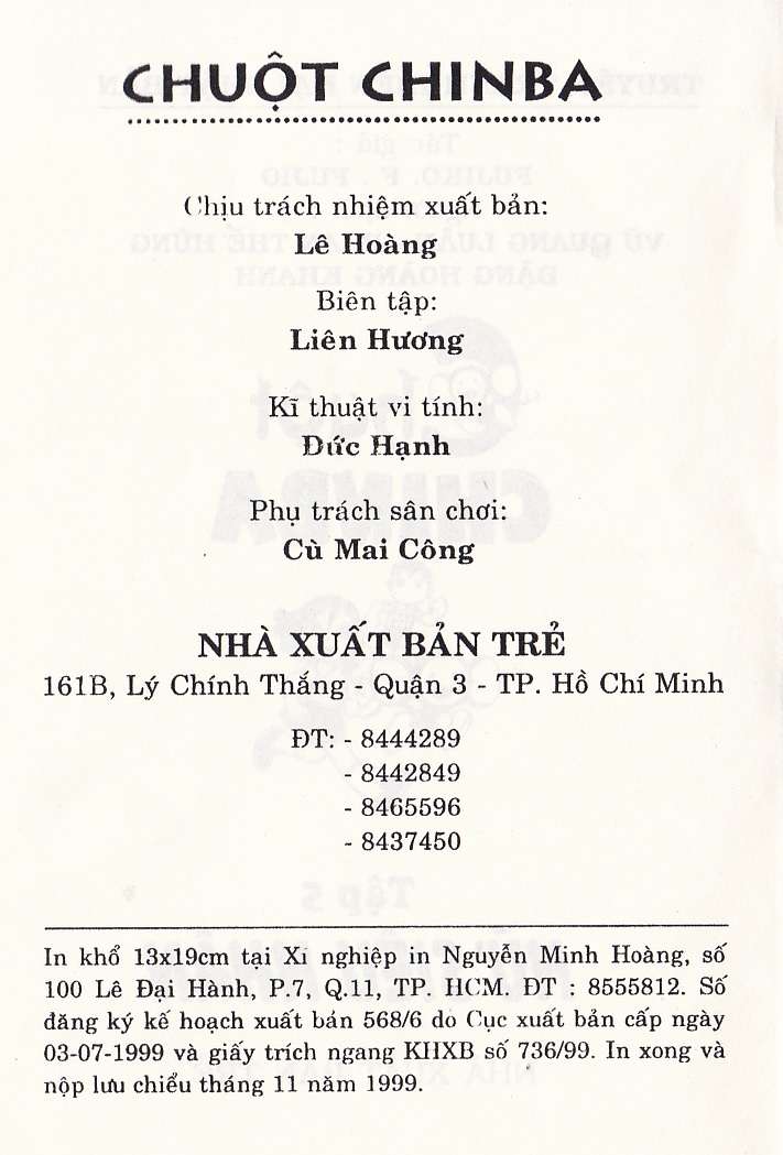 Truyện Tranh Chuột Chinpui - Doraemon trang 4