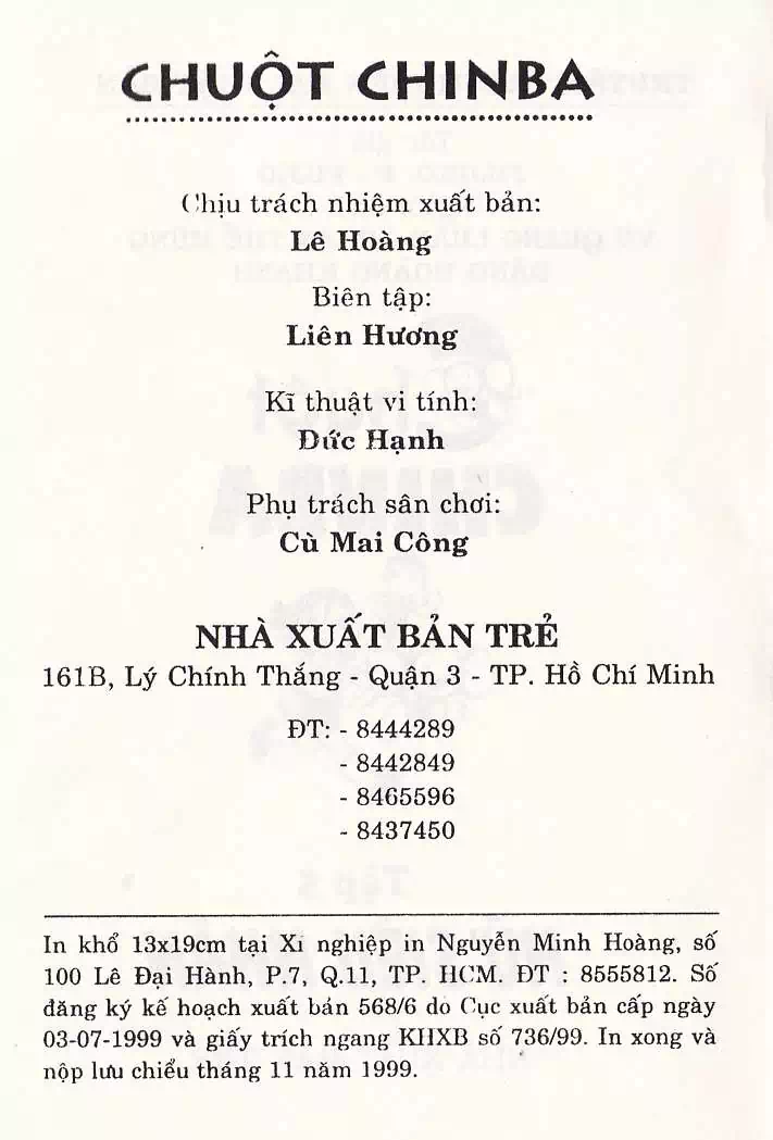 Truyện Tranh Chuột Chinpui - Doraemon trang 4