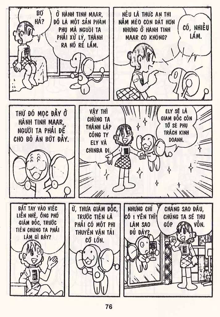 Truyện Tranh Chuột Chinpui - Doraemon trang 4