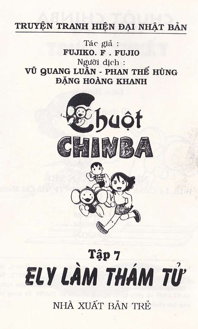 Truyện Tranh Chuột Chinpui - Doraemon trang 4